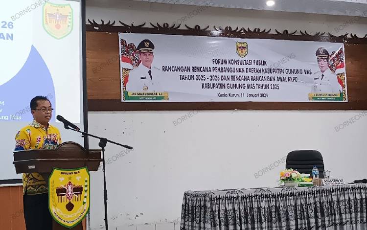 Ini Skala Prioritas Pembangunan Kabupaten Gunung Mas 2025-2026
