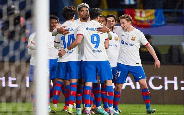 Barcelona ke Final Piala Super Spanyol Usai Kalahkan Osasuna 2-0