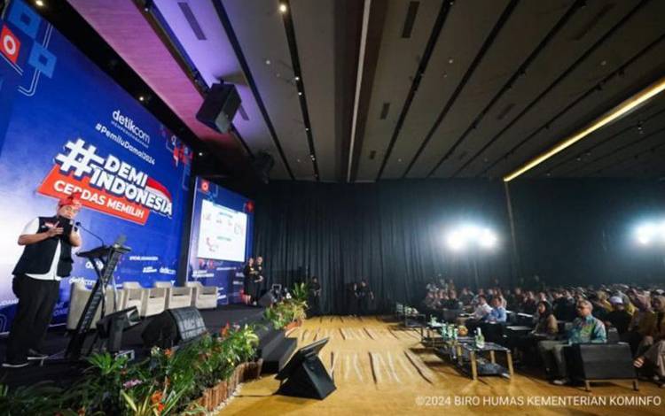 Menkominfo Ajak Masyarakat Pegang Nilai Luhur Bangsa dalam Pemilu