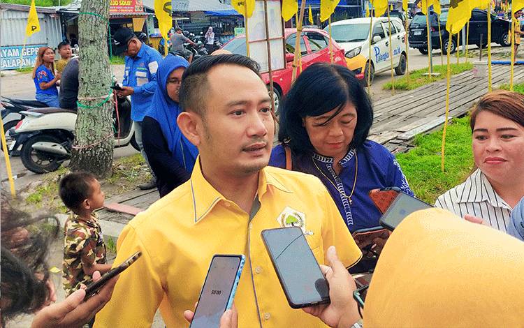Golkar Palangka Raya Kampanye Terbatas di KomplekS Basir Jahan, Begini Kata Fairid Naparin?