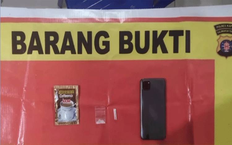 Satresnarkoba Amankan Pemuda ini Karena Miliki Sabu