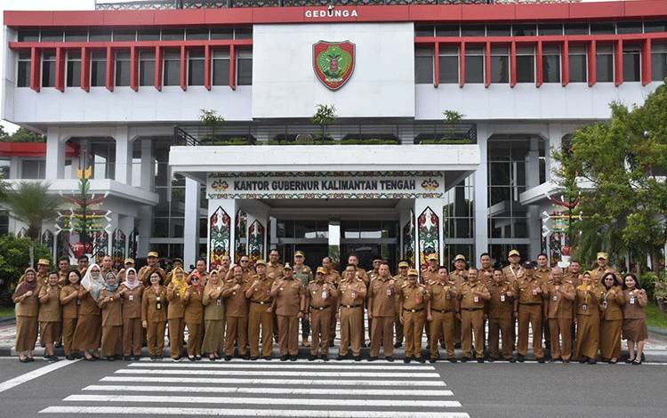 Wagub Kalteng Ajak Pegawai Melangkah Bersama Jalankan Roda Pemerintahan