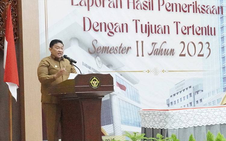 Wagub Kalteng: LHP Kinerja Belanja Daerah Tingkatkan Tata Kelola Pemerintahan  ?