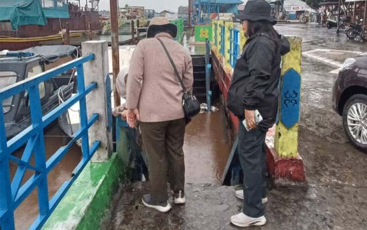 BPBD Palangka Raya Tinjau Debit Air di Tiga Kelurahan