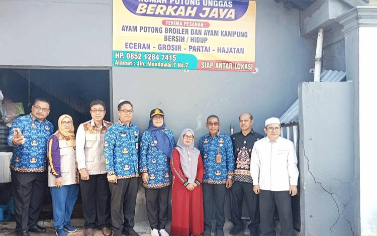 Pemko Palangka Raya Audit Sertifikasi Halal Rumah Potong Unggas