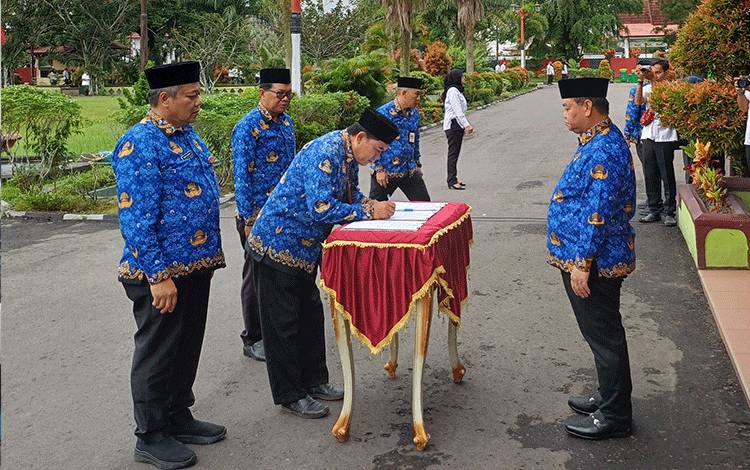 Pemkab Kotim Gelar Ikrar Bersama Netralitas ASN