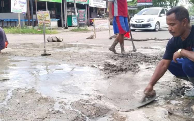 PUPR Palangka Raya Tuntas Kerjakan Box Culvert di Jalan Cempaka