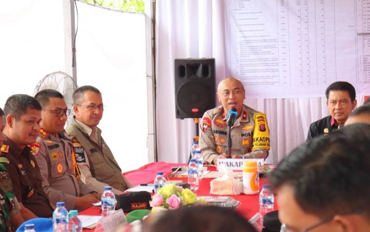 Wakapolda Kalteng Imbau Seluruh Elemen Jaga Kekhidmatan Pemilu 2024