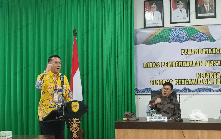 Perjanjian Kerja Sama DPMD Gumas dengan Kejari Meningkatkan Perlindungan Hukum Bagi Masyarakat