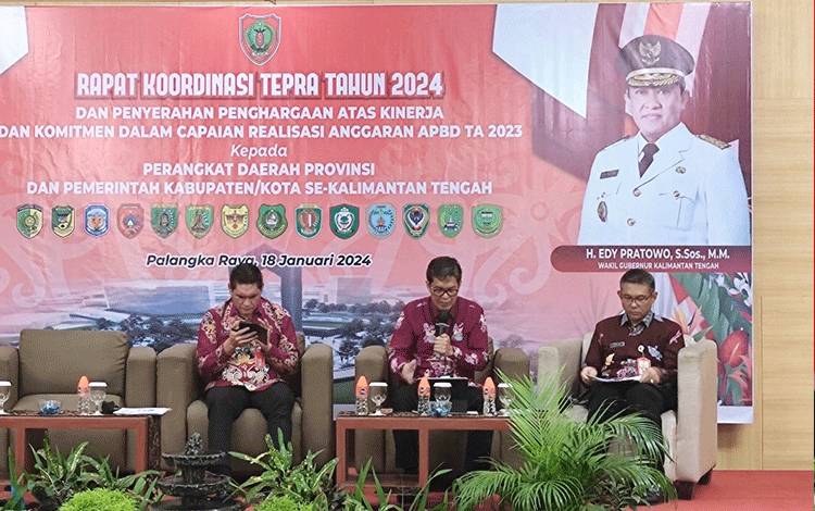 Sri Widanarni: Realisasi Keuangan Kabupaten/Kota se-Kalteng 87,80 Persen per Akhir 2023