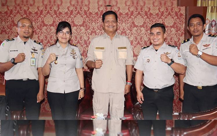 Pj Bupati Seruyan Terima Kunjungan Kepala Kekarantinaan Kesehatan Sampit