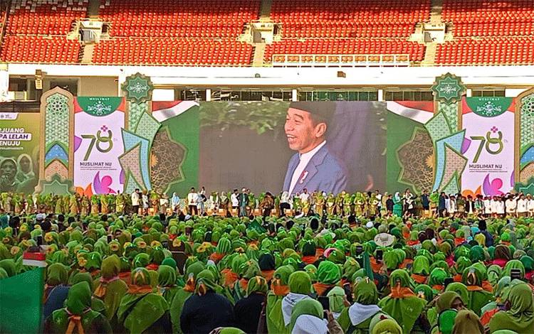 Presiden Hadiri Harlah ke-78 Muslimat NU