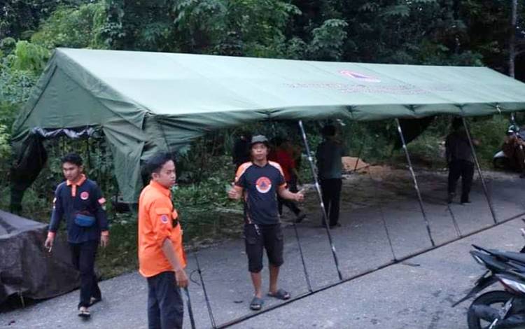Pemkab Barut Dirikan Posko Pengungsian Banjir