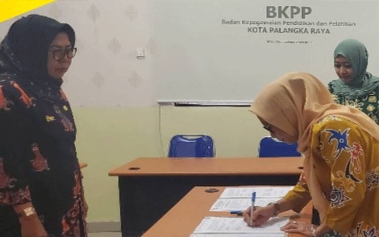 Asesor SDM Aparatur BKPSDM Palangka Raya Dilantik