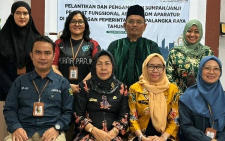 Pelantikan Asesor SDM Diharapkan Tingkatkan Kinerja BKPSDM