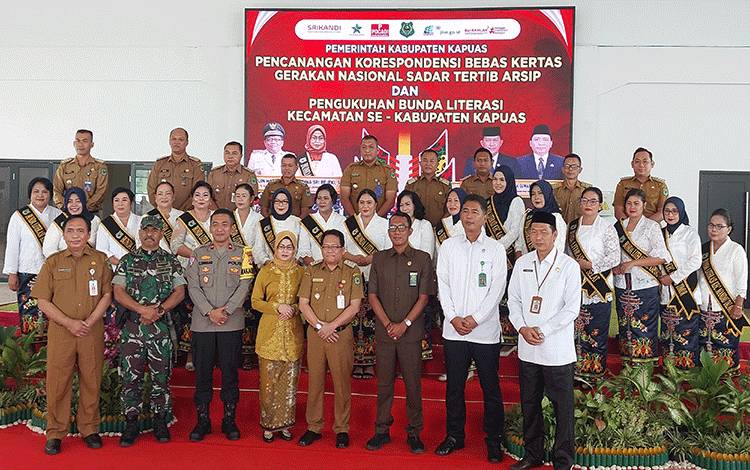 Bunda Literasi Kecamatan Garda Terdepan Kembangkan Budaya Baca