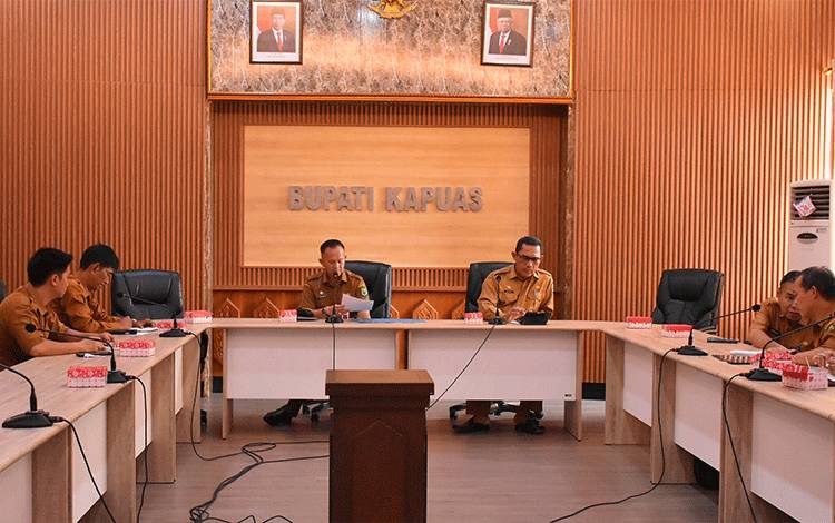 Sekda Kapuas Pimpin Rapat Persiapan Kick Off Pengadaan Barang dan Jasa?