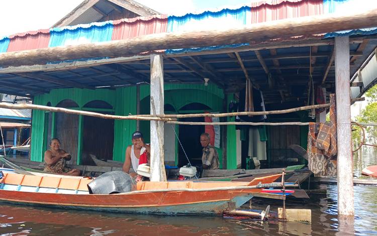 Hampir Sepekan Desa Kalinapu Barito Timur Dilanda Banjir