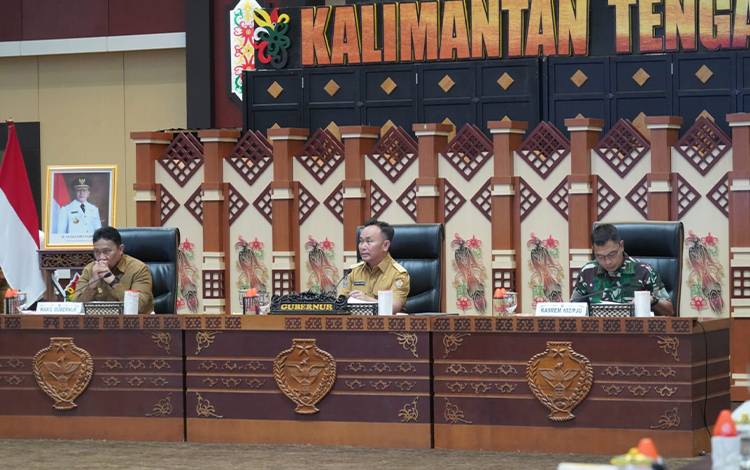 Gubernur Kalteng Instruksikan Segera Turun Intervensi Dampak Banjir  ?