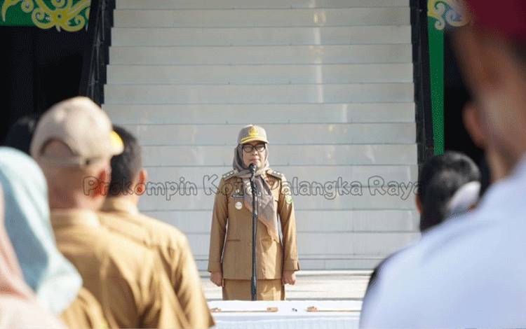 Pj Wali Kota Palangka Raya: Pakta Integritas Harus Diimplementasikan Dalam Tugas ASN