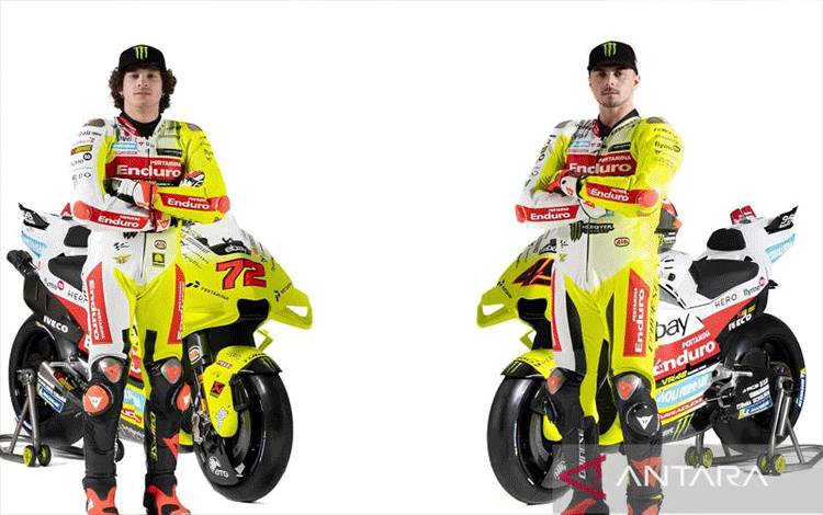 Warna Kuning Mencolok Hiasi Tim Pertamina Enduro VR46 untuk Musim 2024