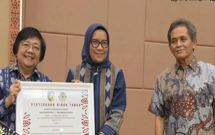 Pemko Palangka Raya Hibahkan 1,5 Hektare Tanah