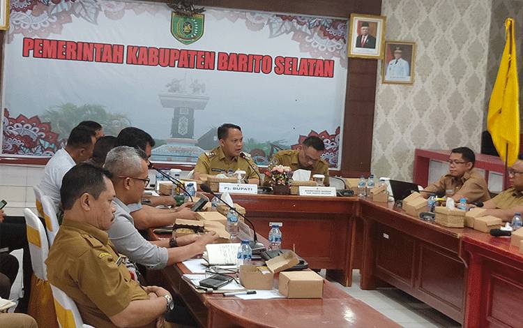 Pj Bupati Barito Selatan Mengajak Masyarakat Sukseskan Pemilu 2024