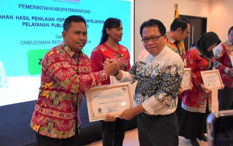 Pj Bupati Kapuas Dorong OPD Terus Berinovasi Tingkatkan Pelayanan Publik