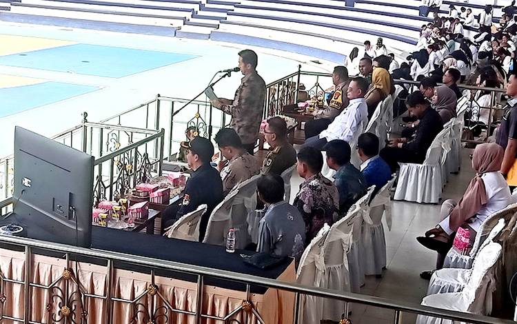 Pj Bupati Barito Utara Hadiri Pelantikan dan Pengambilan Sumpah Janji Anggota KPPS?