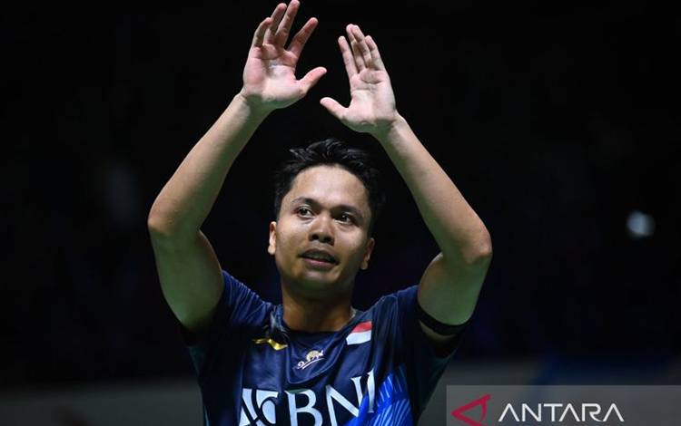 Ginting Atasi Perlawanan Sengit Ken Yew Loh di Perempat Final