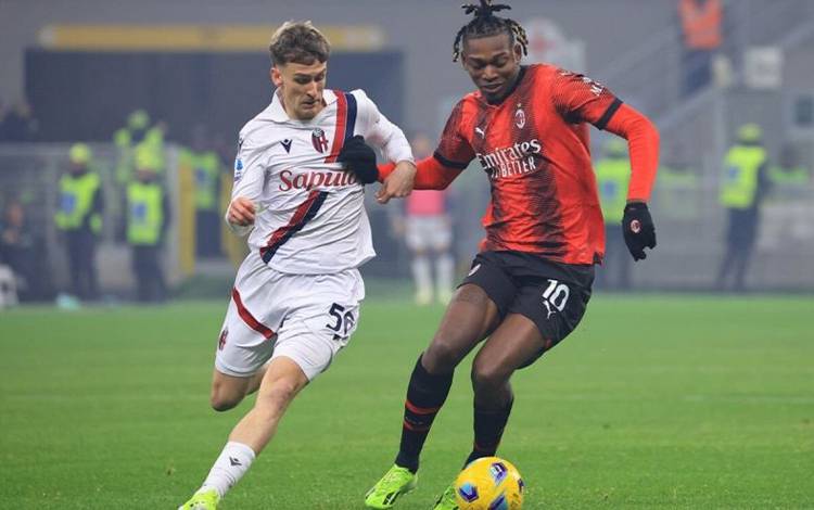 AC Milan Ditahan Imbang Bologna 2-2 di San Siro