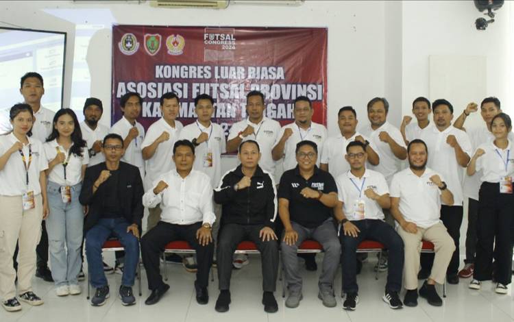 Sutoyo Terpilih Aklamasi Ketua Asosiasi Futsal Provinsi Kalteng