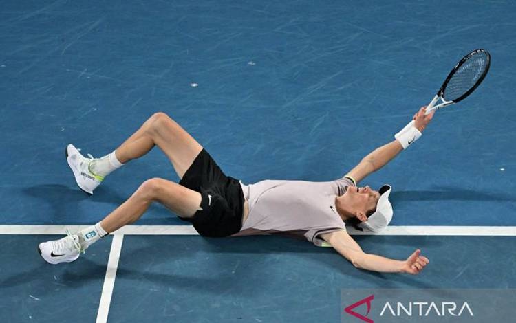 Ketenangan jadi Kunci Sinner Raih Grand Slam Perdananya