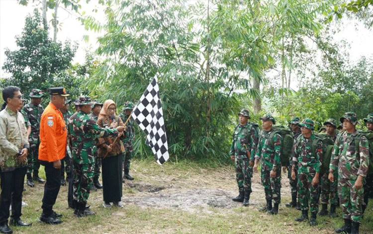 Pj Wali Kota Palangka Raya Apresiasi TNI Peduli Lingkungan
