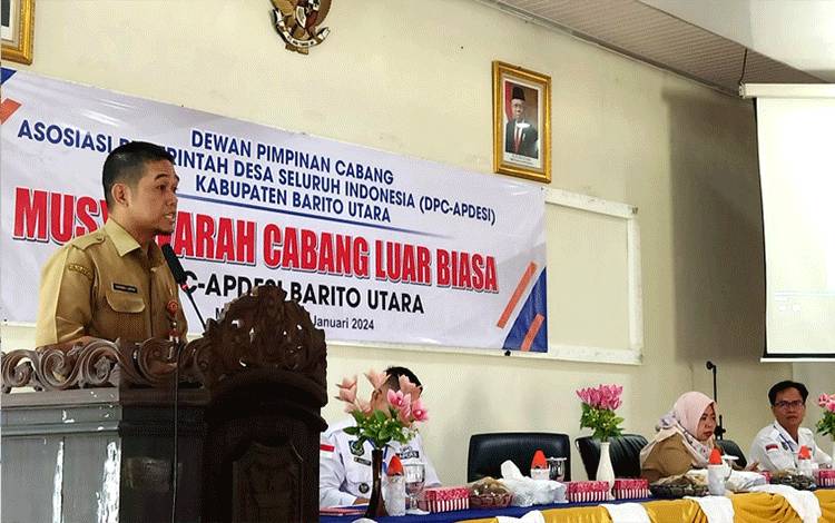 Apdesi Barito Utara Muscab Luar Biasa