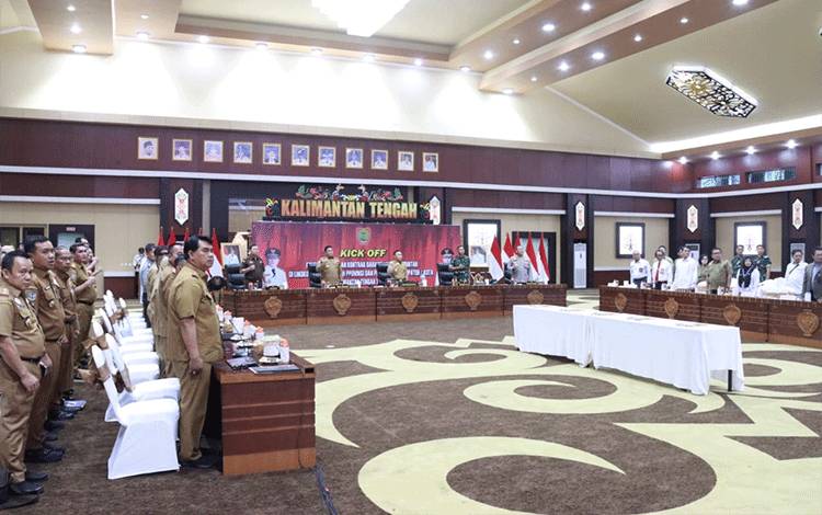 Capai Rp1,087 Triliun, ini Rincian Kontrak PBJ Kabupaten Kota Kalteng