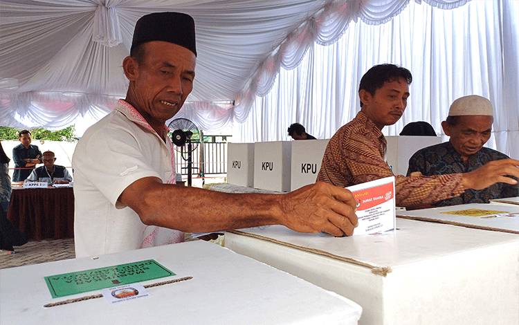KPU Kotim Gelar Simulasi Pemilu di TPS Real