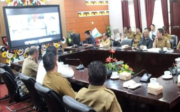 Ikuti Rakor Pengendalian Inflasi Daerah, Ini Kata Pj Bupati Murung Raya
