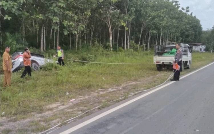 Mobil Vs Motor di Jalan A Yani Kobar, Satu Orang Meninggal