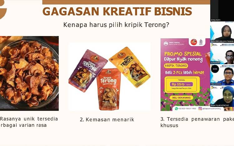 UMKM dari Bekasi Sampaikan Terima Kasihnya pada Klinik Bisnis