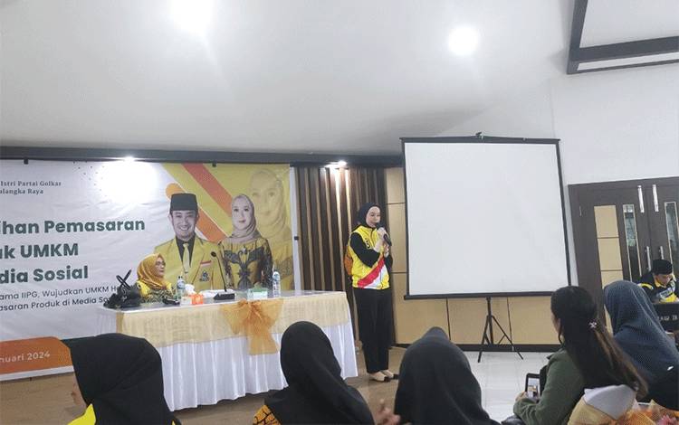 IIPG Palangka Raya Berikan Pelatihan Pemasaran Produk UMKM