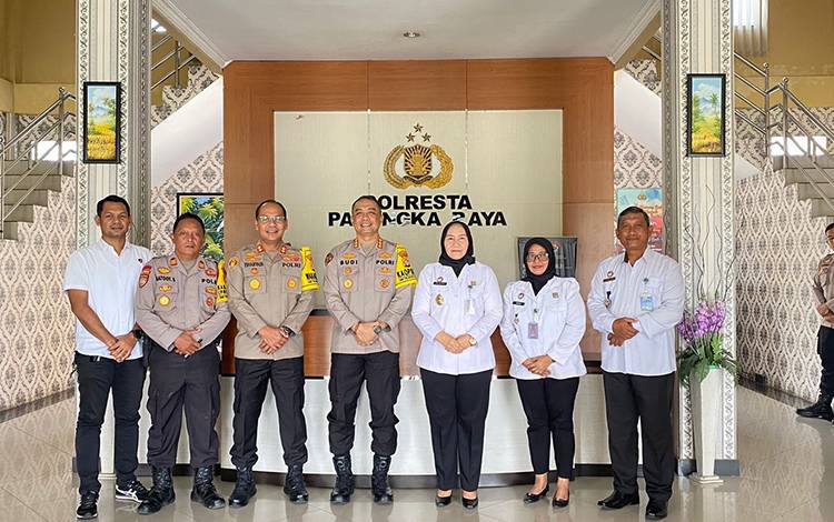 Lapas Perempuan Perkuat Sinergisitas dengan Polresta Palangka Raya