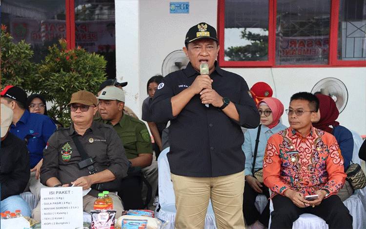 Edy Pratowo: Pasar Penyeimbang Murung Raya Langkah Tekan Lonjakan Harga Pangan
