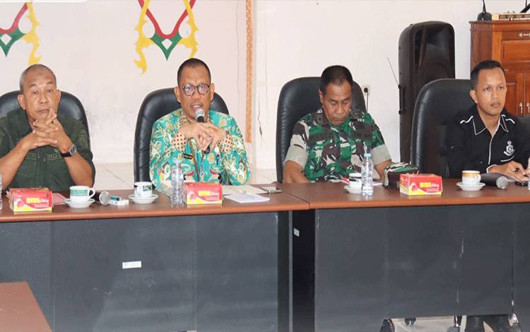 Pj Sekda Seruyan Pimpin Rapat Penyusunan Draf Perbup Aksi Pencegahan dan Pemberantasan Narkotika