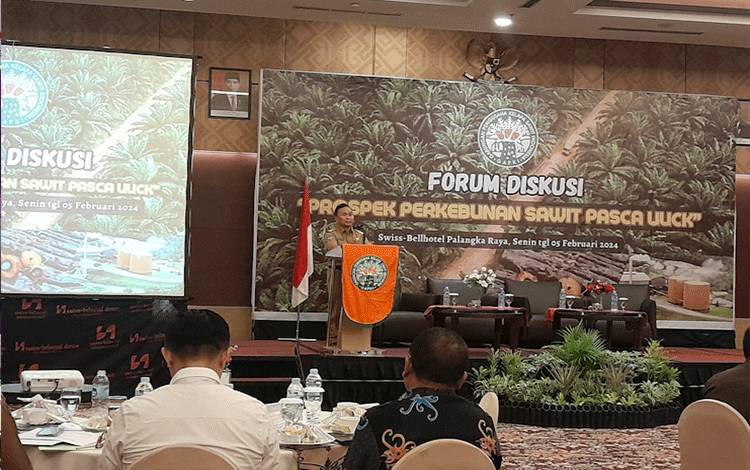 Lahan Sawit Kalteng Urutan Ketiga Terluas se-Indonesia