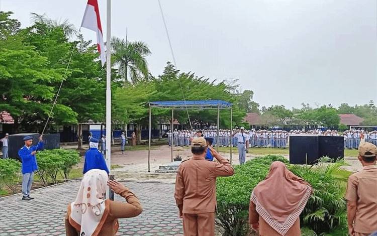 Siswa SMAN 5 Palangka Raya Diminta Tanamkan Kesadaran Diri