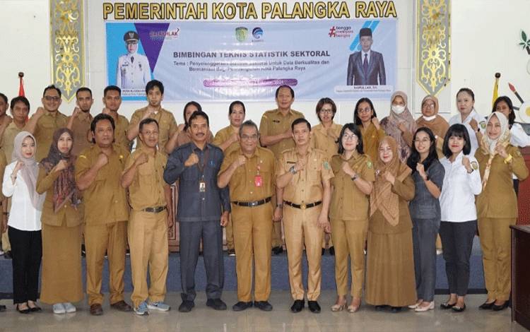 Pemko Palangka Raya Dukung Satu Data Indonesia