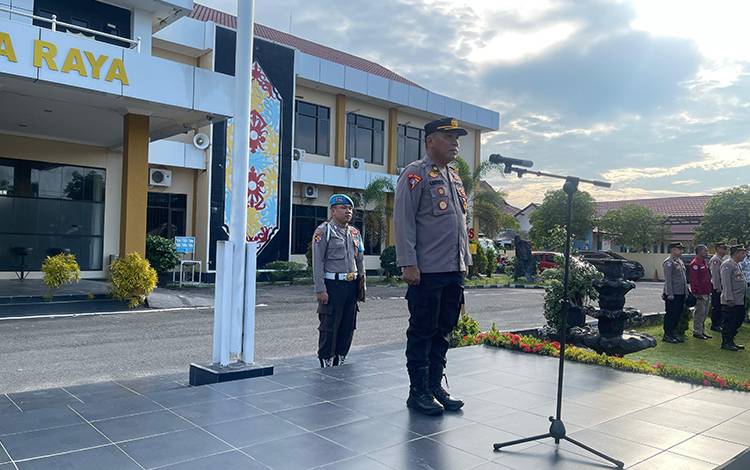 Kabagops Polresta Palangka Raya Ingatkan Netralitas Polri Jelang Pemilu 2024