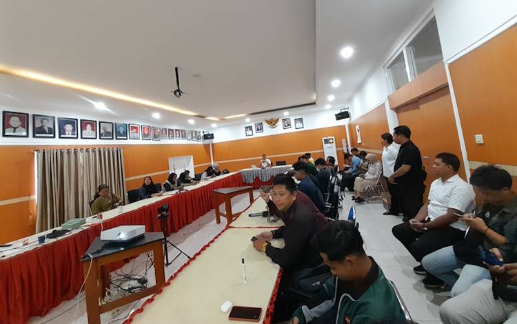 Disdik Kalteng Lakukan Pertemuan dengan Awak Media, Ini yang Dibahas