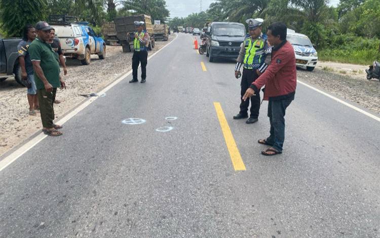 Ini Kronologis Tabrakan Truk dengan Motor di Sampit hingga Tewaskan Seorang Korban